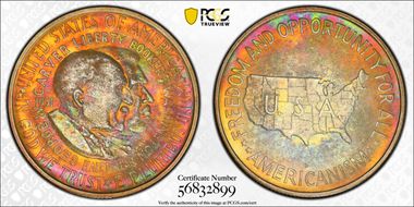 1951-D 50C Washington-Carver MS68