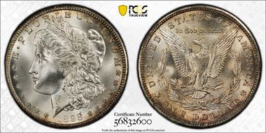 1898-O $1 MS67