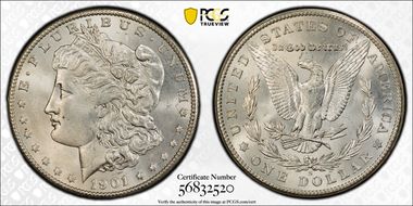 1901-S $1 MS65