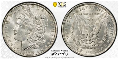 1889 $1 MS63