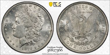1879-O $1 MS62