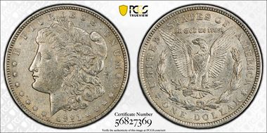 1921 $1 Morgan N1