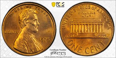 1975 1C MS65RD