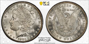 1880-CC $1 MS64