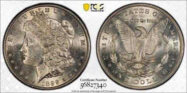 1899-S $1 MS61