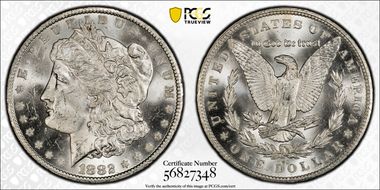 1882-CC $1 MS63