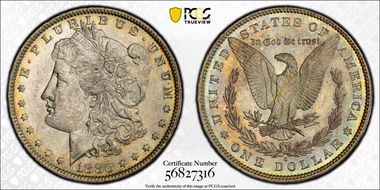 1880-O $1 MS62