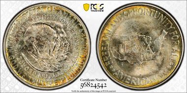 1953-S 50C Washington-Carver MS66