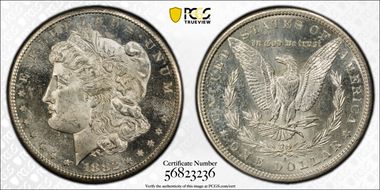 1882-S $1 MS65