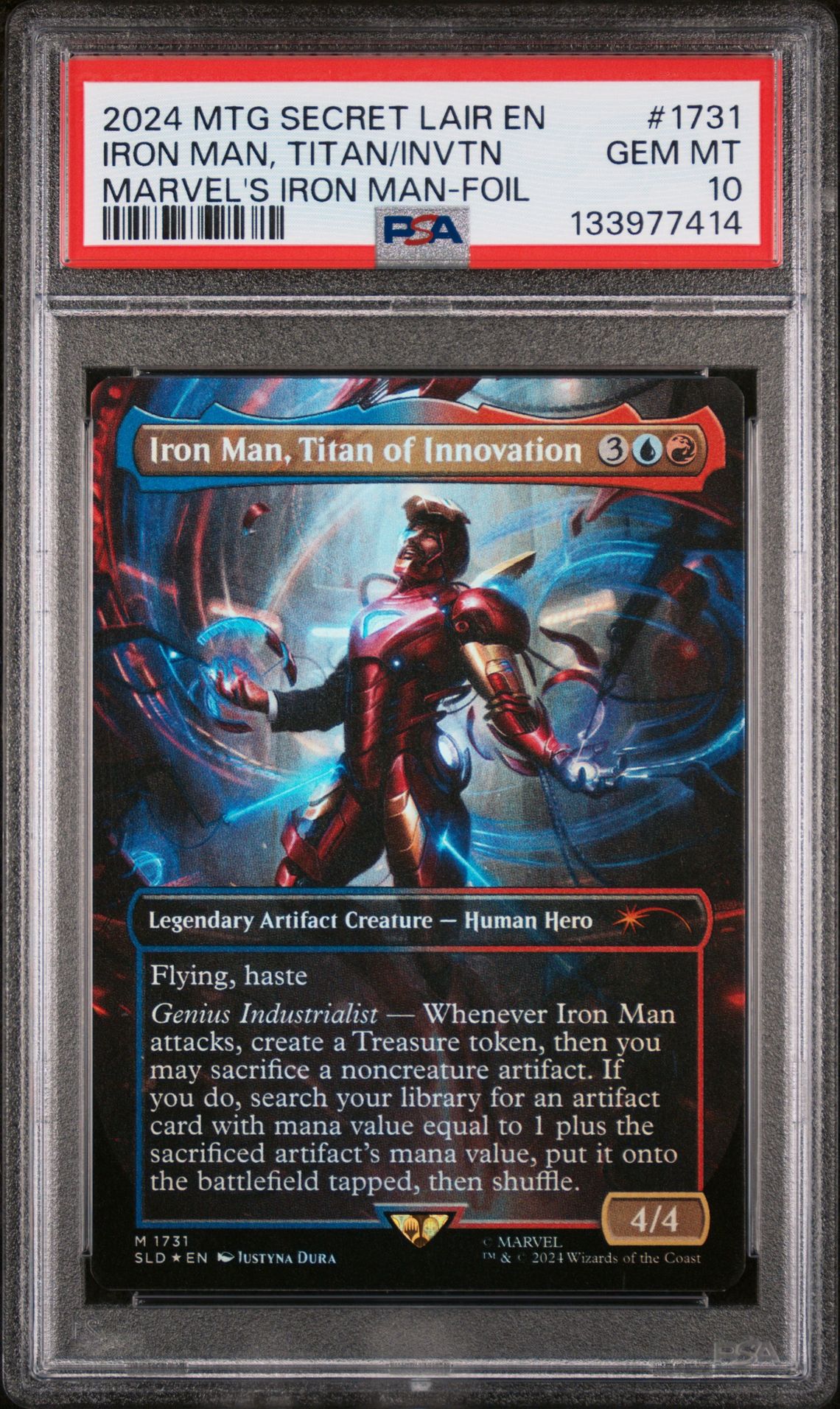 2024 MTG MARVEL-FOIL #1731 Iron Man front