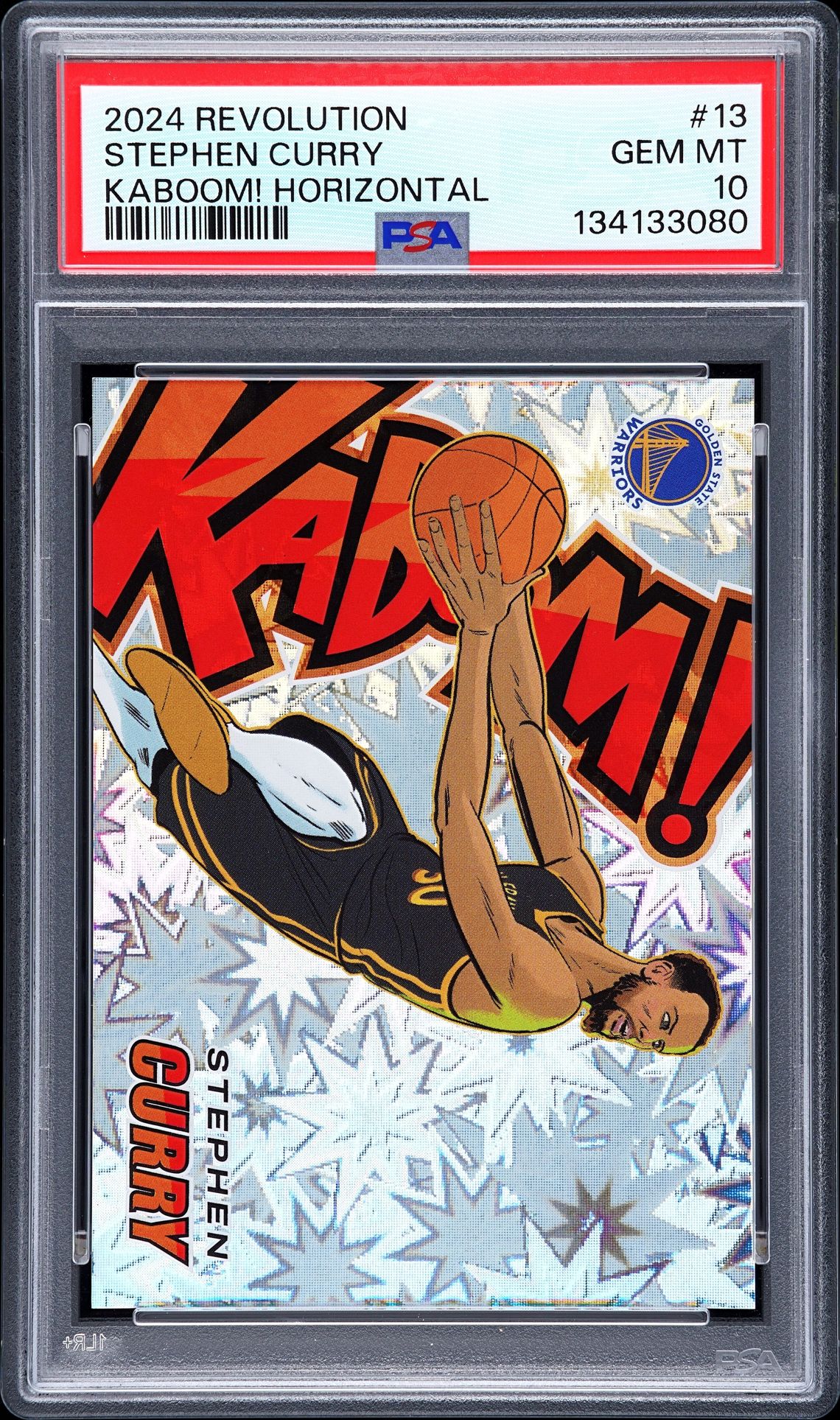 2024 Panini PANINI REVOLUTION KABOOM! HORIZONTAL #13 Stephen Curry front