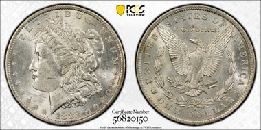 1883-O $1 MS62