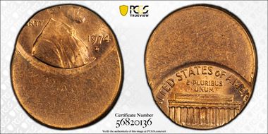 1974-D 1C MS63RD