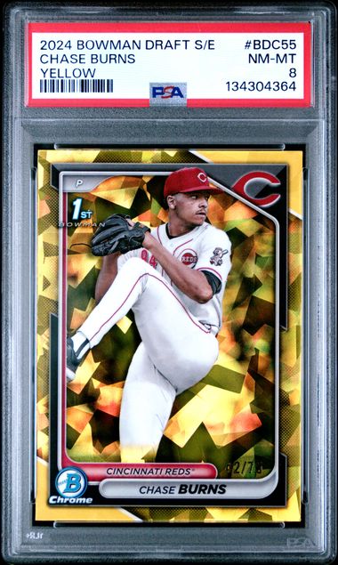 2024 Bowman Bowman Chrome Sapphire #BDC-55 Chase front