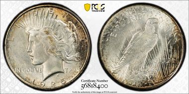 1925-S $1 MS63
