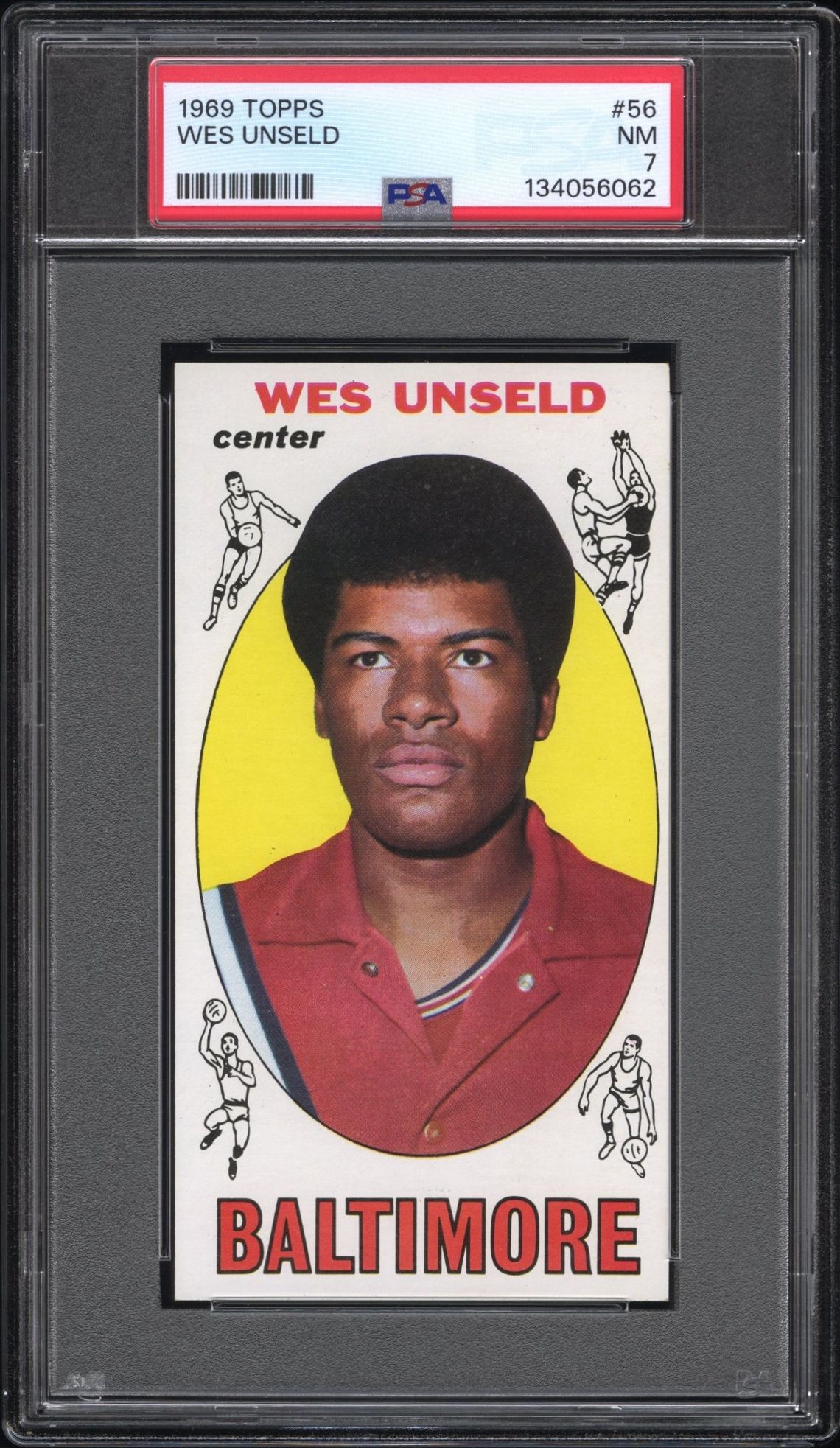 1969 Topps TOPPS #56 Wes Unseld front