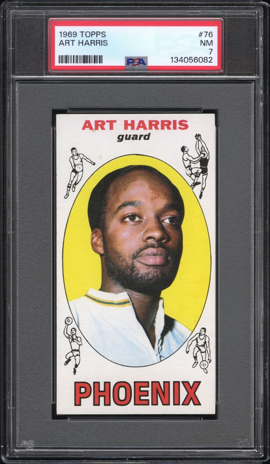 1969 Topps TOPPS #76 Art Harris front