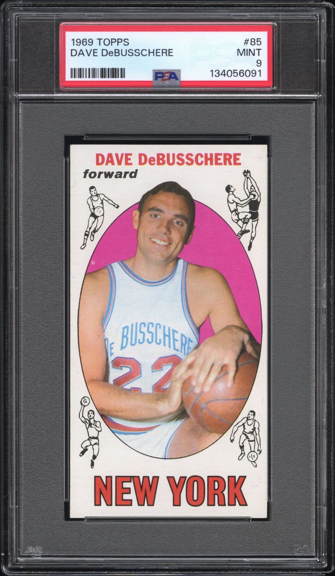 1969 Topps #85 Dave Debusschere front