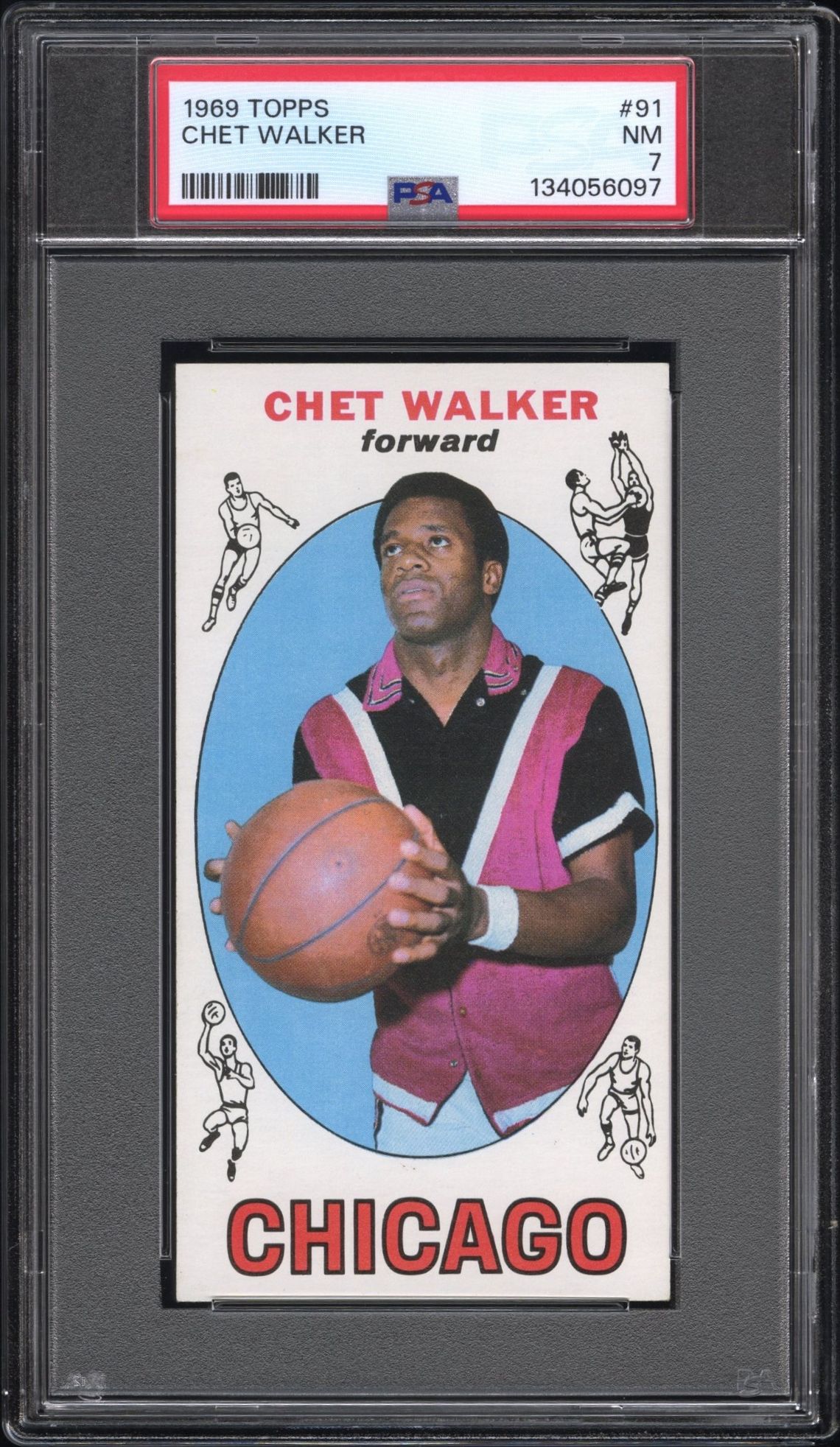 1969 Topps TOPPS #91 Chet Walker front