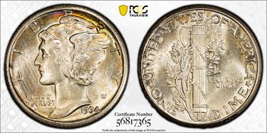 1934 10C MS65FB