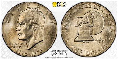1976-D $1 Type 2 MS67
