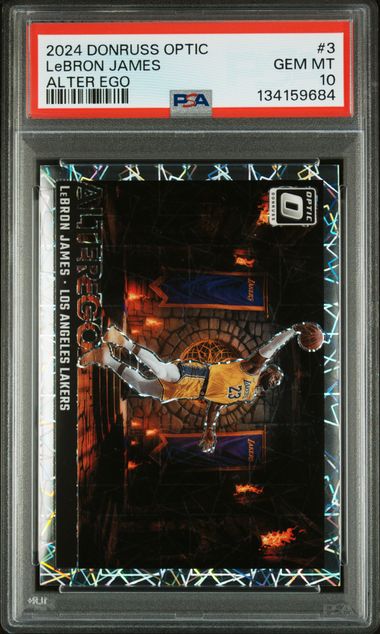 2024 Panini Donruss Optic #3 LeBron James front