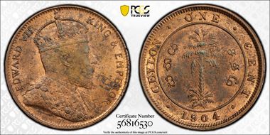 1904 1C MS63RB