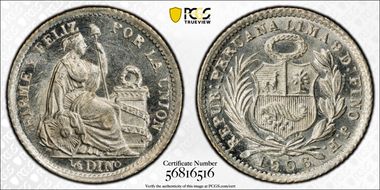 1906/896-JF 1/2 Din KM-206.2 MS65
