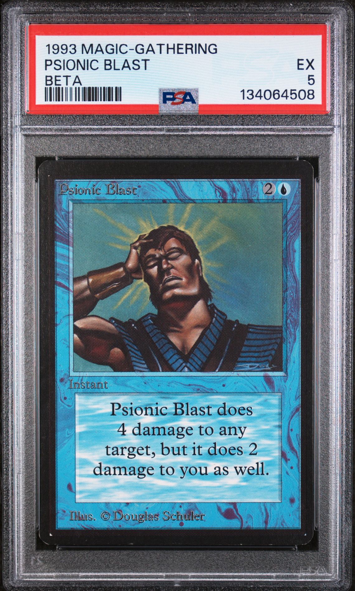 1993 MTG MAGIC THE GATHERING LIMITED EDITION BETA Psionic Blast front