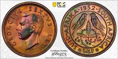 1952 1/4D PR65RB