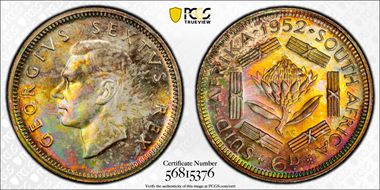 1952 6D KM-36.2  Ag PR66