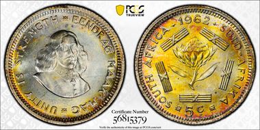 1962 5C PR65