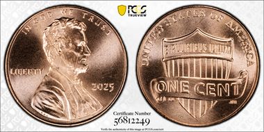 2025 1C Shield MS67RD