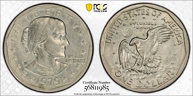 1979-P SBA$1 AU55