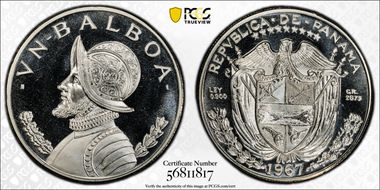 1967 Balboa PR67DCAM