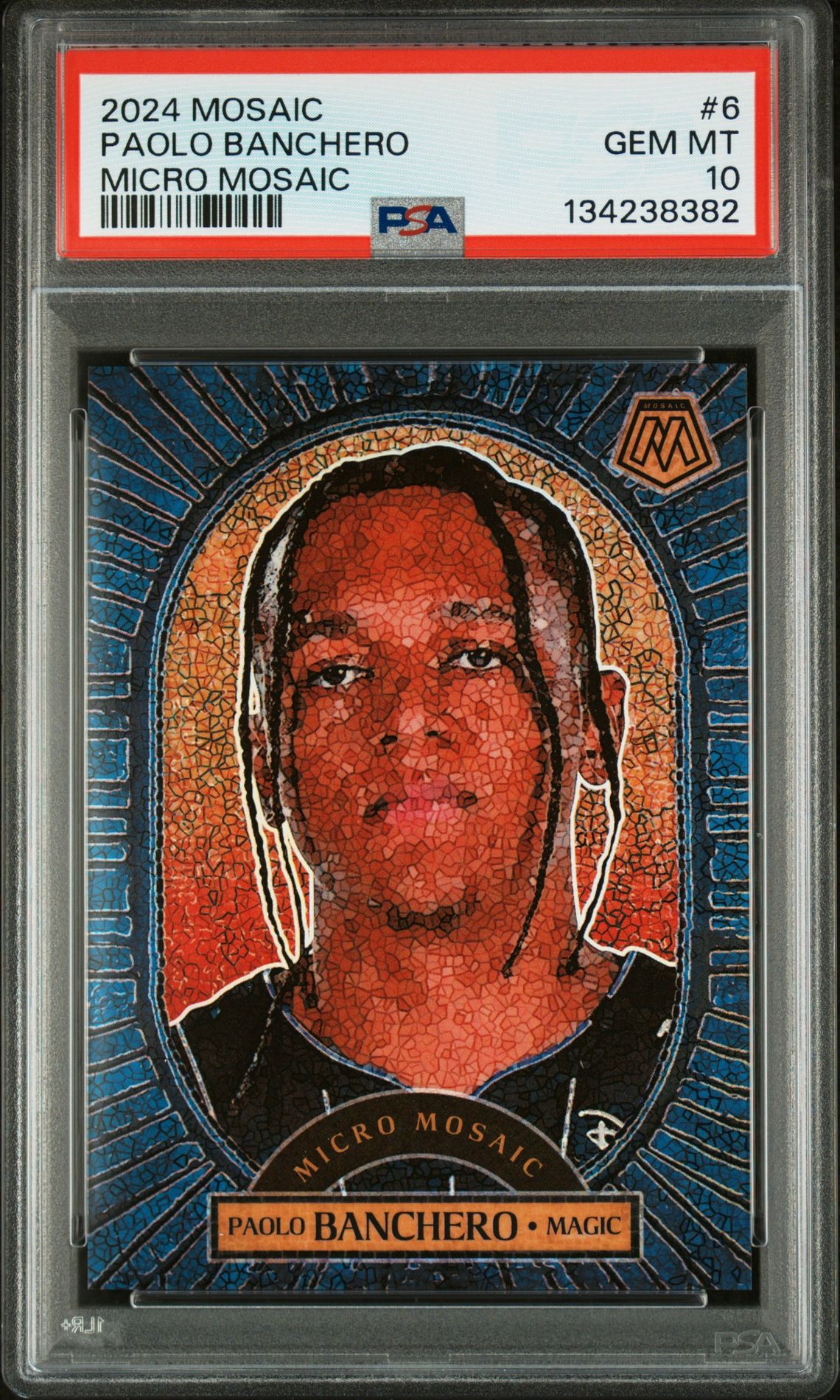 2024 Panini PANINI MOSAIC MICRO MOSAIC #6 Paolo Banchero front