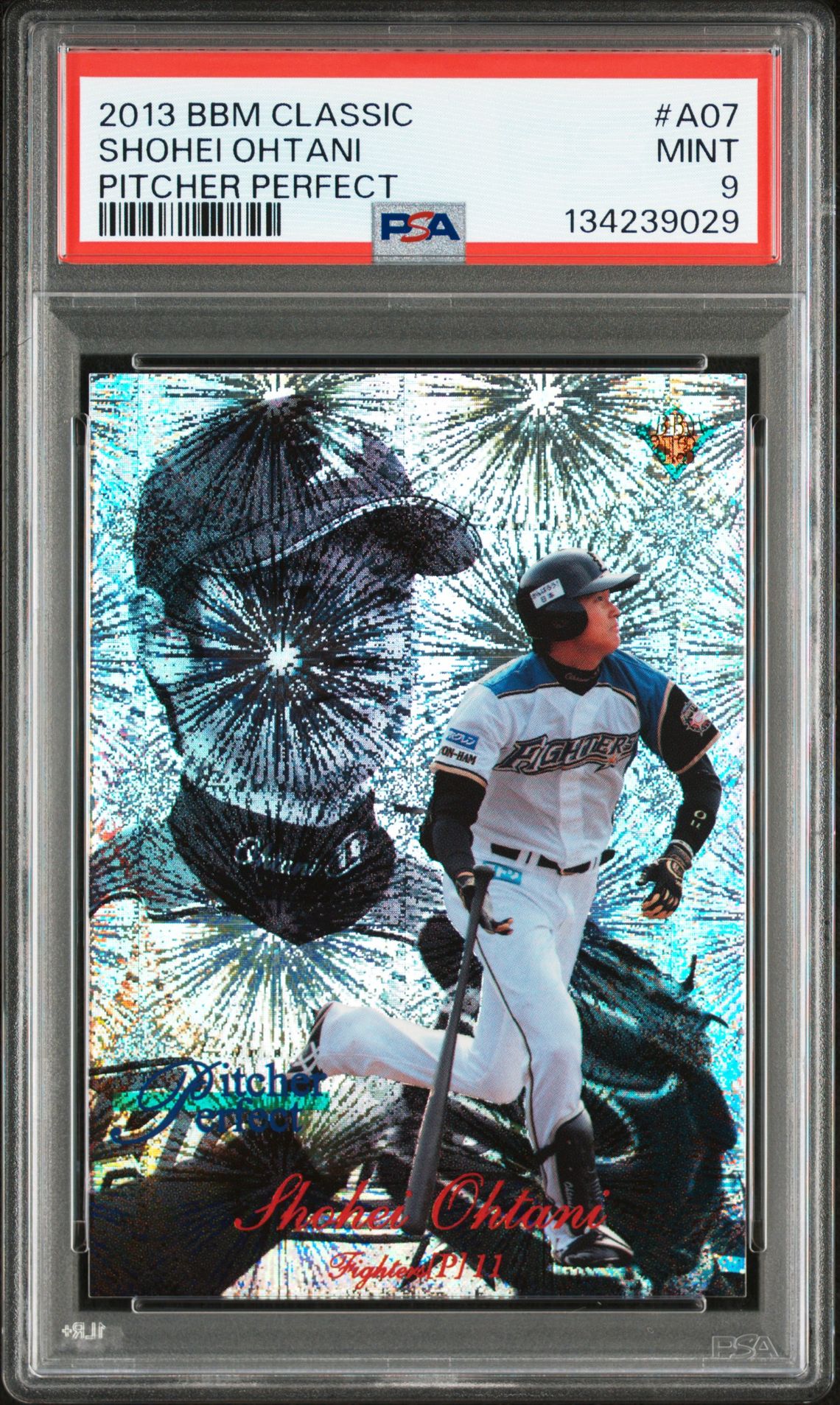 2013 BBM BBM CLASSIC ABOVE AVERAGE/PITCHER PERFECT #A07 Shohei Ohtani front