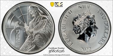 2022 $2 Darth Vader  Star Wars MS70