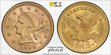 1900 $2.50 MS65