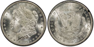 1880-CC $1 GSA Hoard MS65