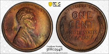 1909 VDB 1C MS66RB