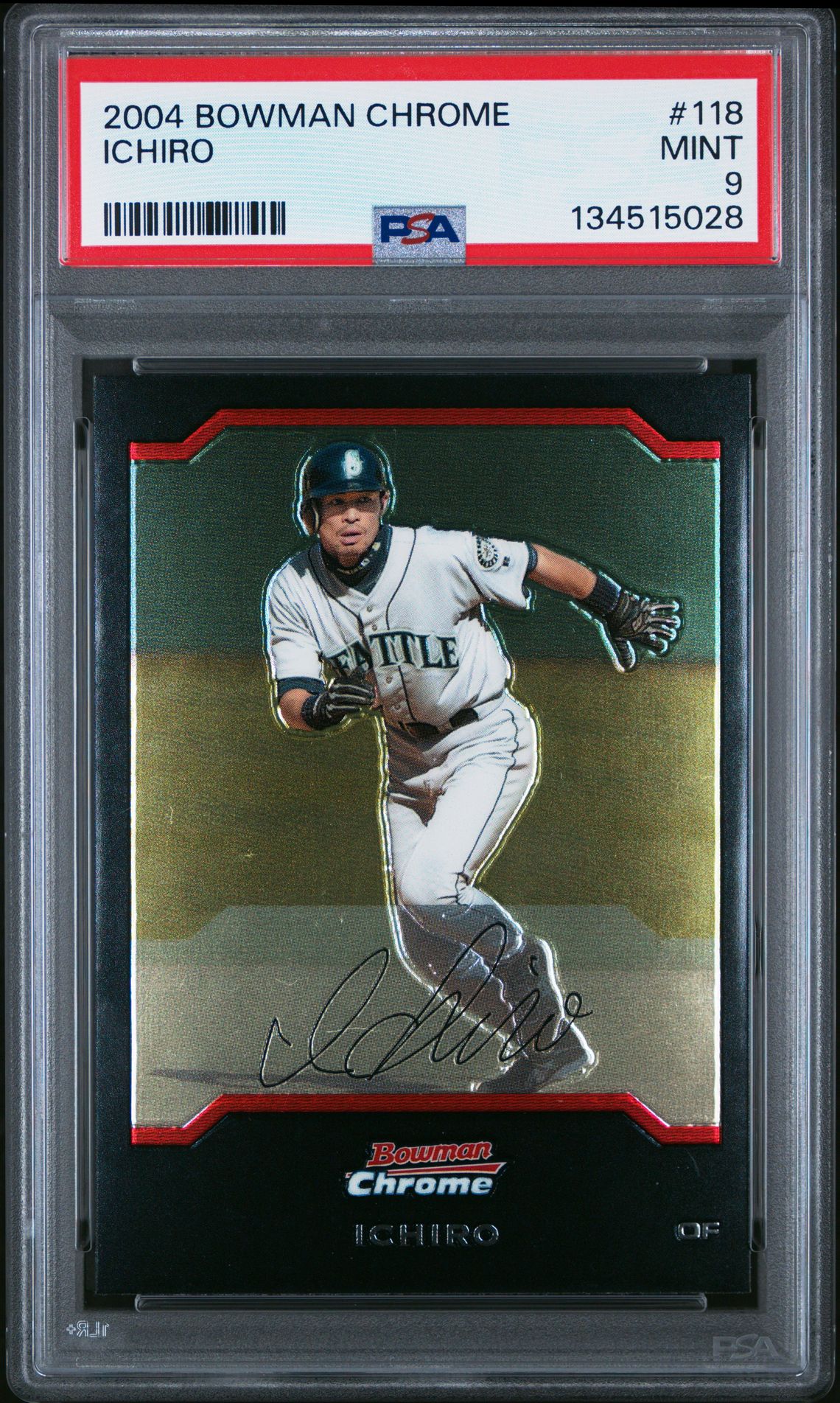 2004 Bowman BOWMAN CHROME #118 Ichiro front