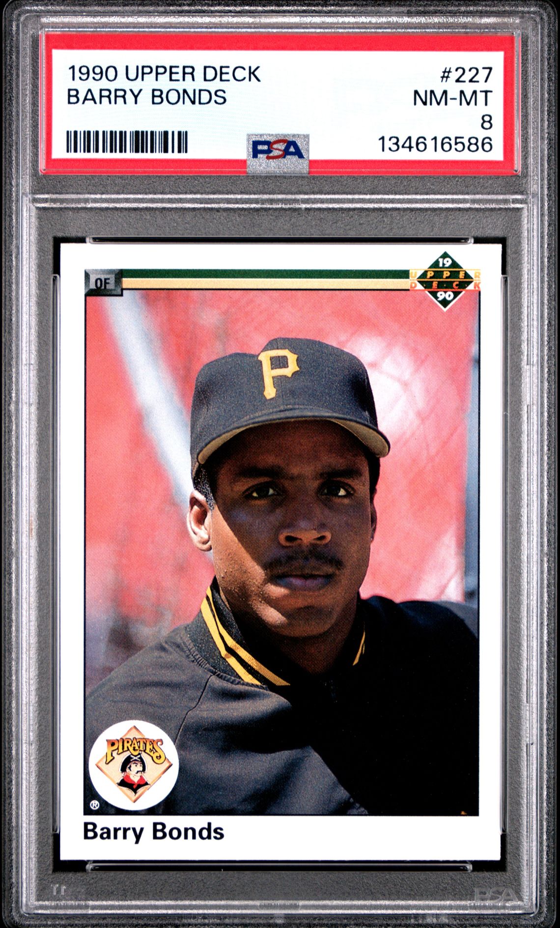 1990 Upper Deck UPPER DECK #227 Barry Bonds front