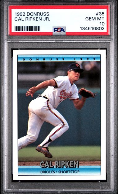 Panini Cal Ripken front