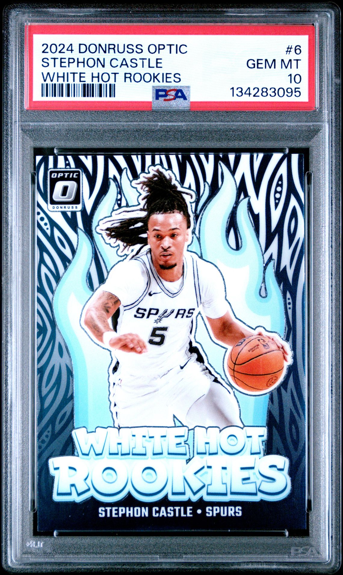 2024 Panini PANINI DONRUSS OPTIC WHITE HOT ROOKIES #6 Stephon Castle front