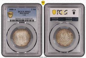 1888-A 2 Mk J-68 MS63