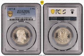 1877-B 2 Mk J-116 MS66