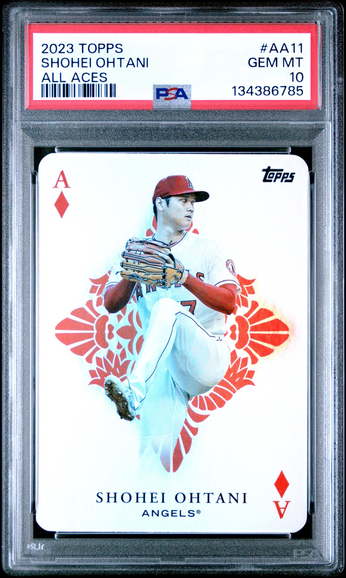 2023 Topps All Aces Shohei Ohtani #Aa11 (All Aces) Gem Mt 10 front