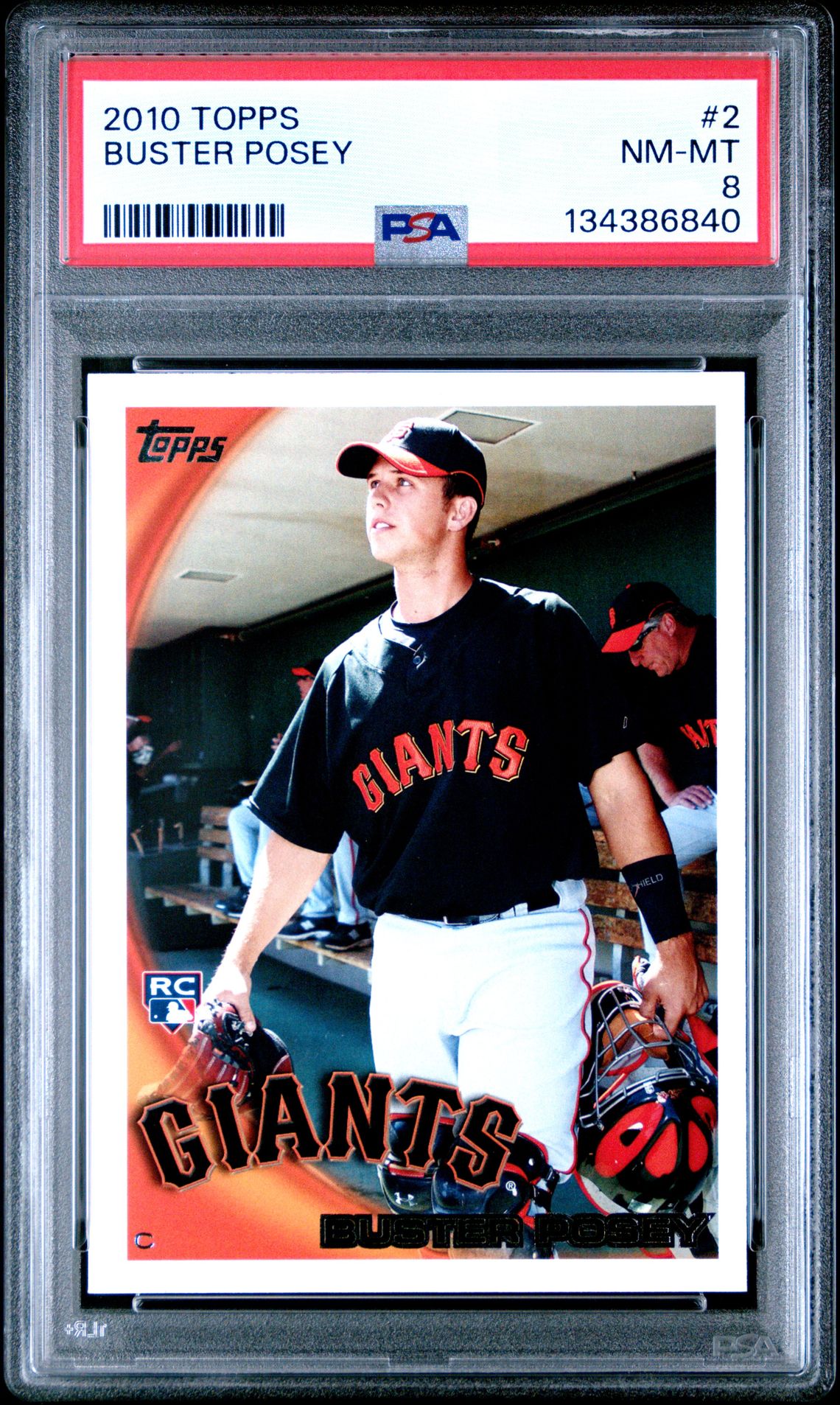 2010 Topps Buster Posey #2 Nm-Mt 8 front