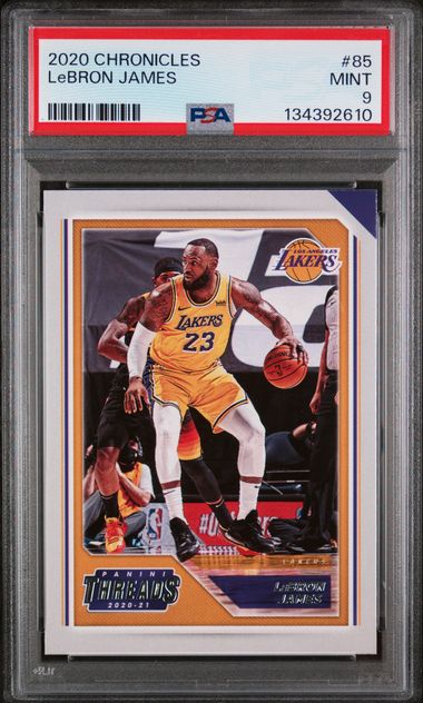 Panini Lebron James front